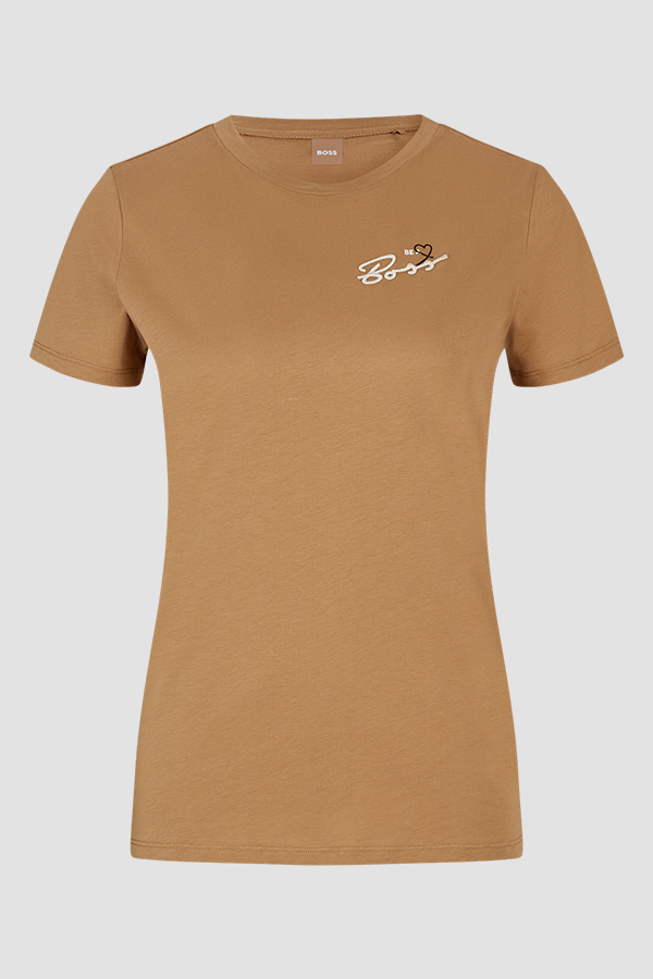 T-SHIRT BOSS - 260 BEIGE